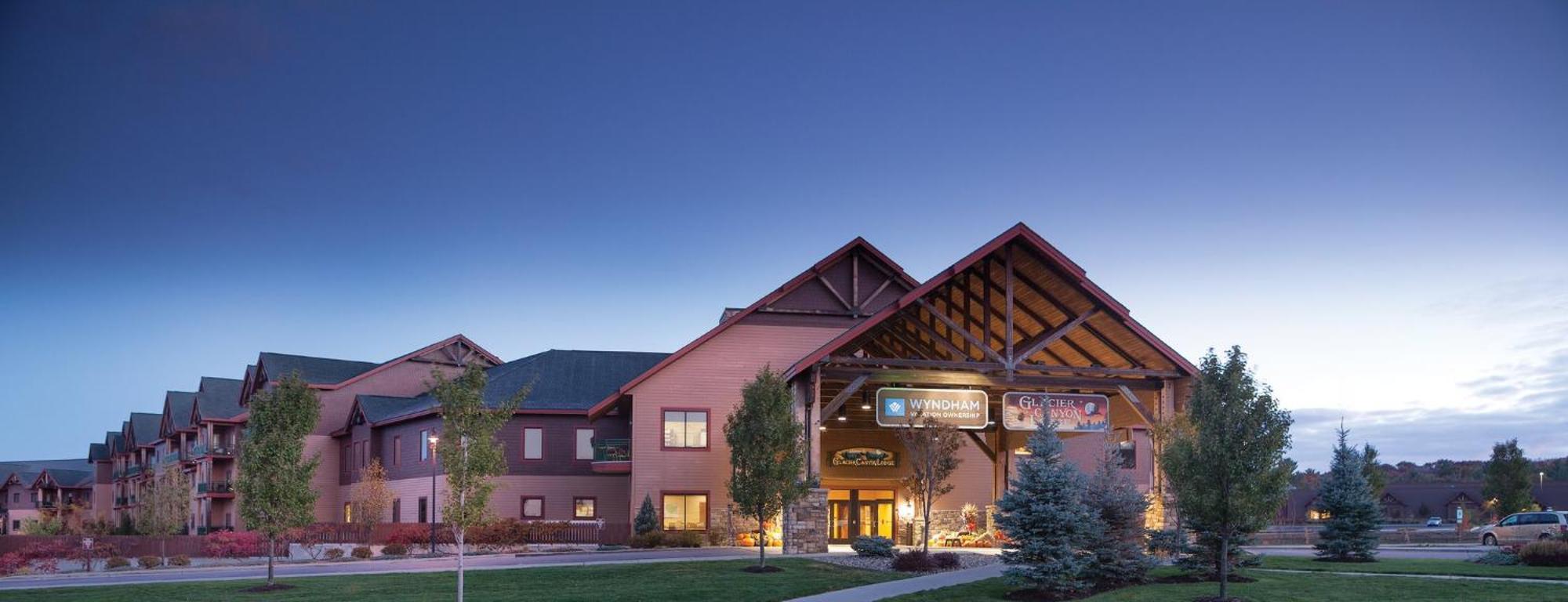 Club Wyndham Glacier Canyon Lake Delton エクステリア 写真