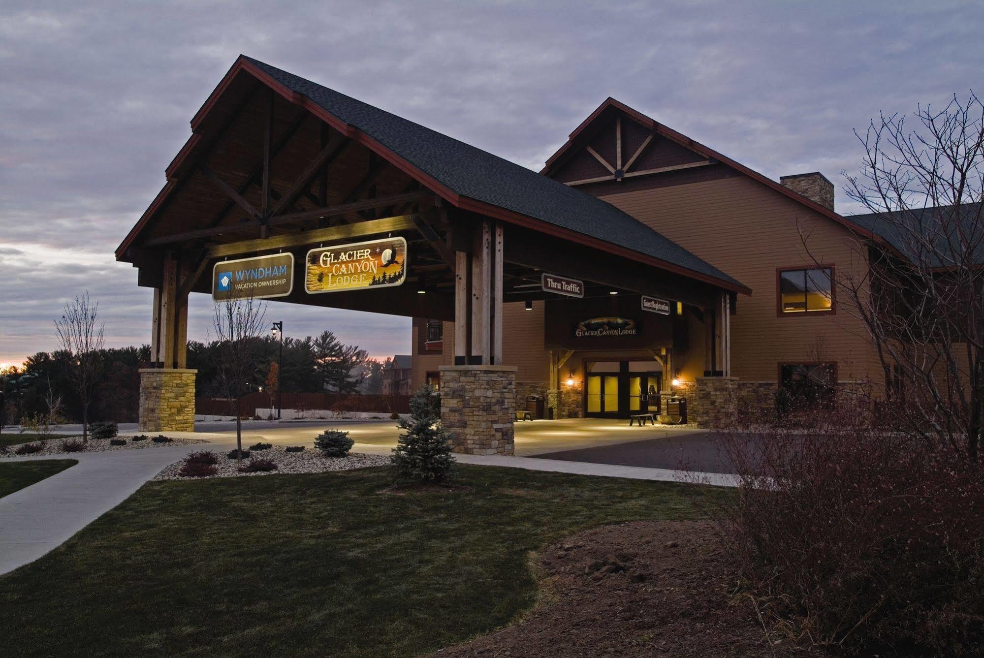 Club Wyndham Glacier Canyon Lake Delton エクステリア 写真